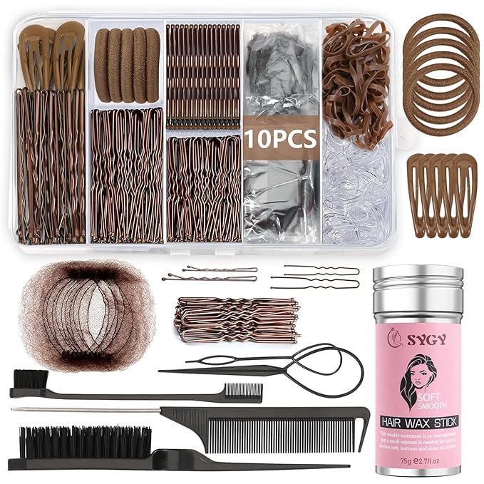 Hair styling kit for gymnastics and dance