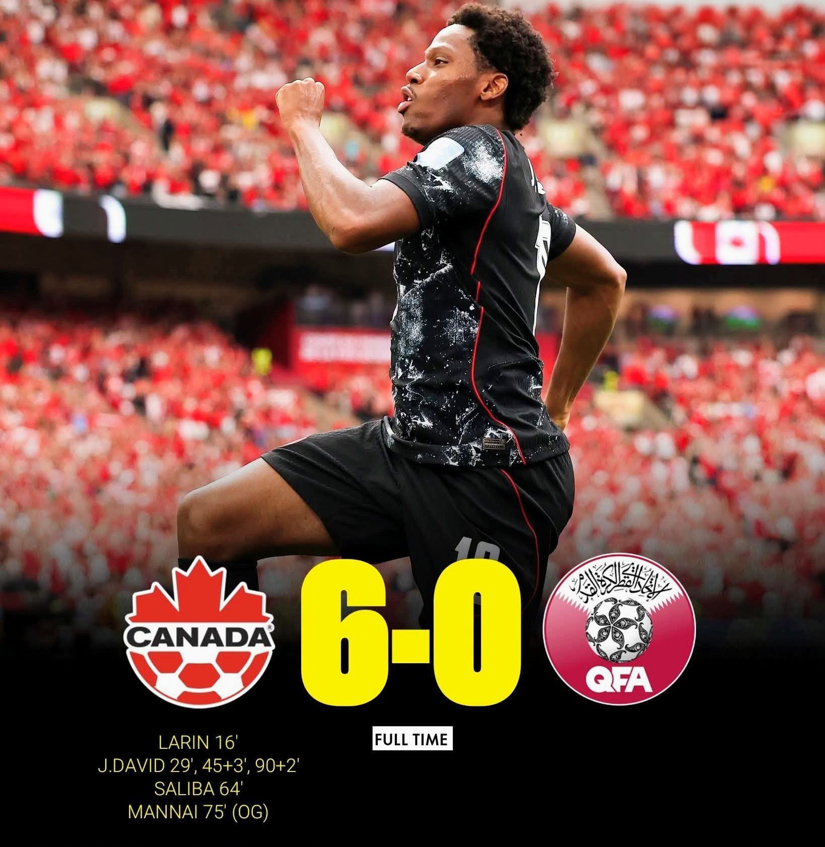 🤯🇨🇦 Host Canada completely whitewashed Asian Champions Qatar as