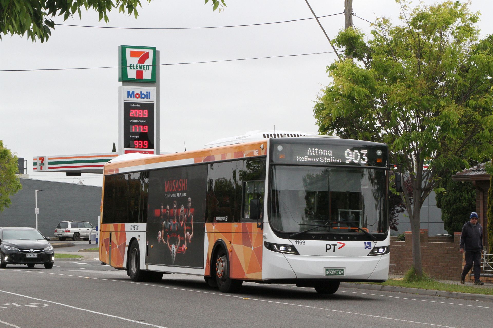 Wongm's Rail Gallery - Tuesday 29 October 2024 - Kinetic bus #1169 ...