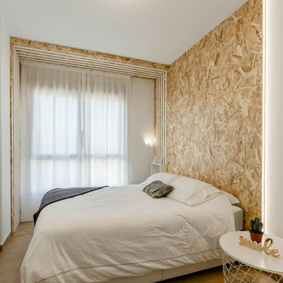 OSB Board - Desain Interior kamar tidur menggunakan OSB... | Facebook