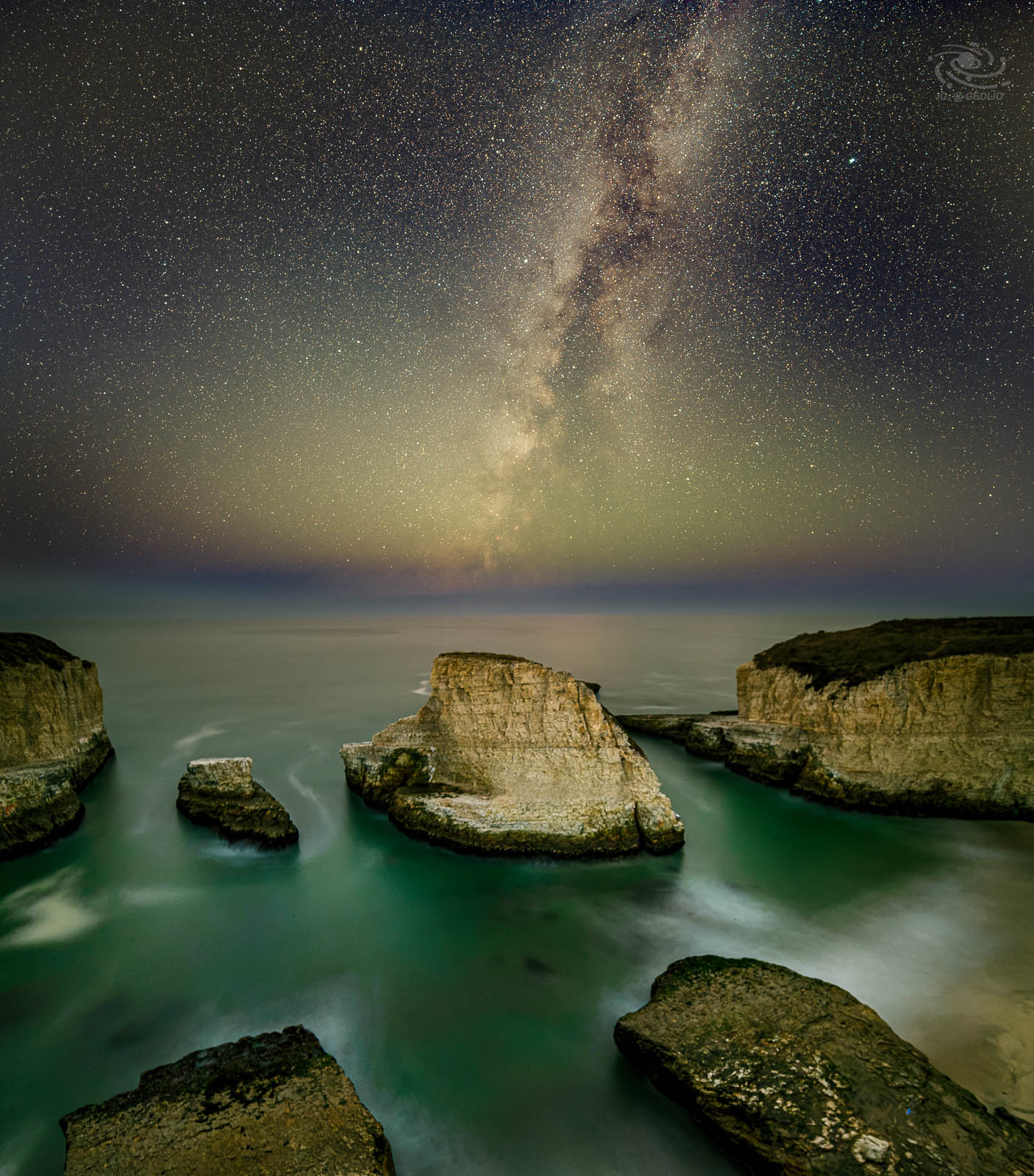 Dreaming ia photographs　 Marku Milky Way Core photography in Davenport, California