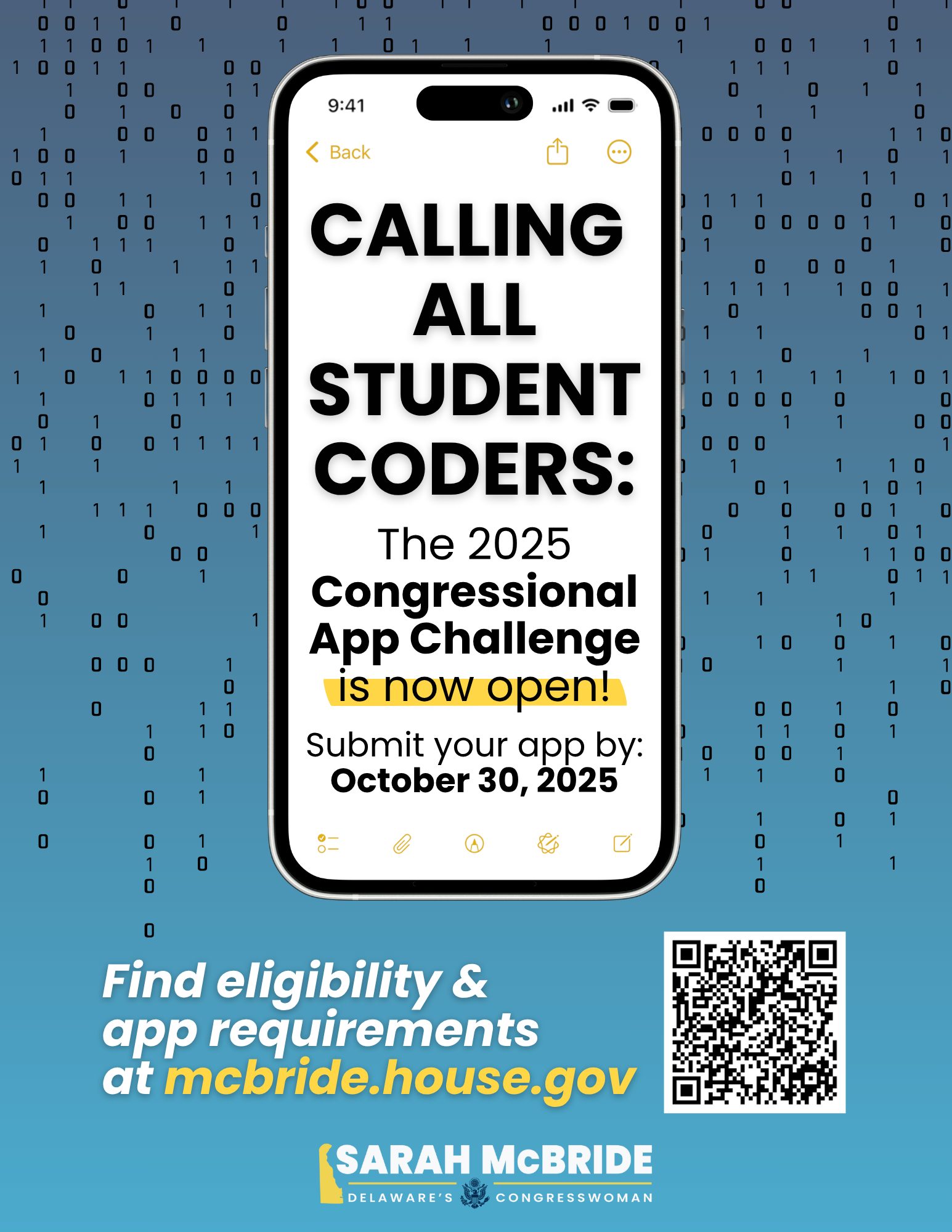 Delaware - "Join the 2025 Congressional App Challenge – Inspiring the ...