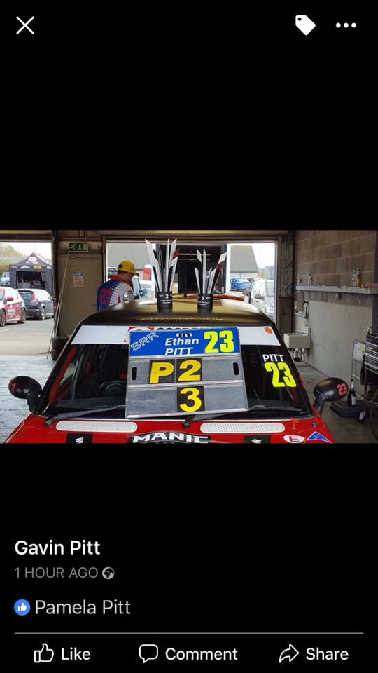 Ethan Pitt racing