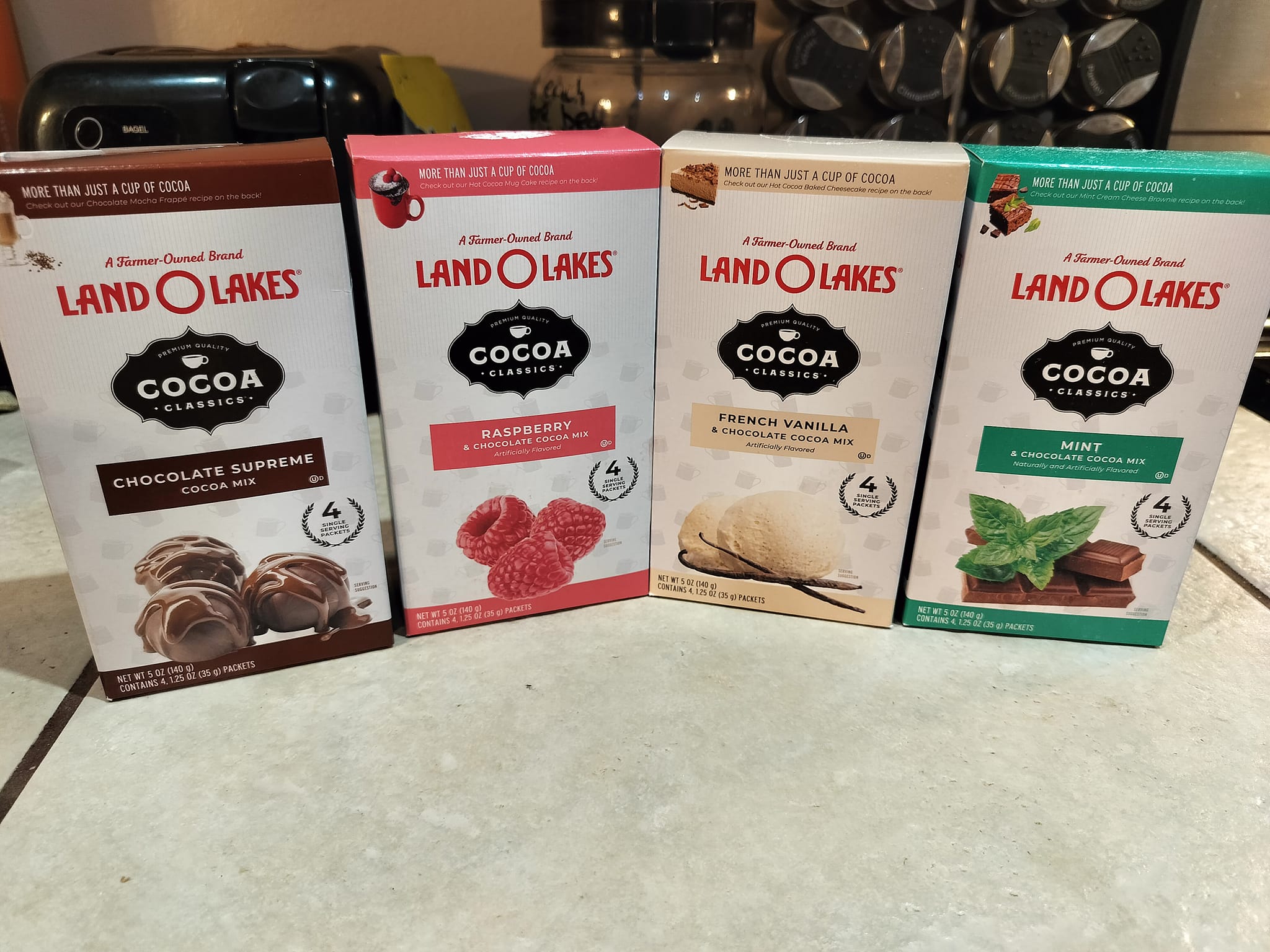 Aldi's mint cocoa mix is family approved