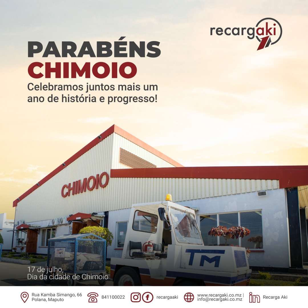 RecargaAki - Feliz dia da cidade de Chimoio! Celebramos...