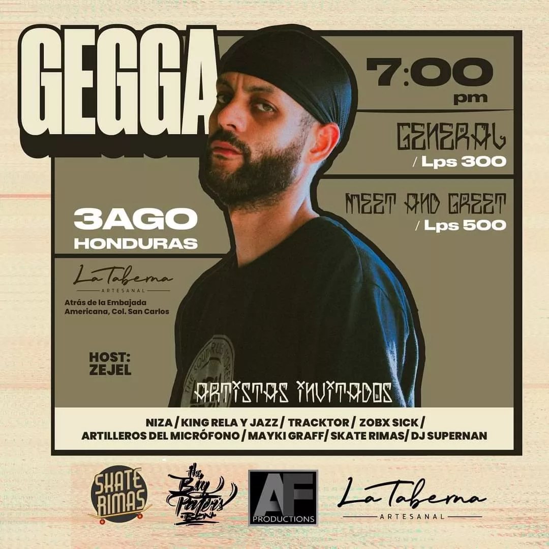 Rap - HONDURAS SE PREPARA PARA VER A GEGGA desde Venezuela uno de los ...
