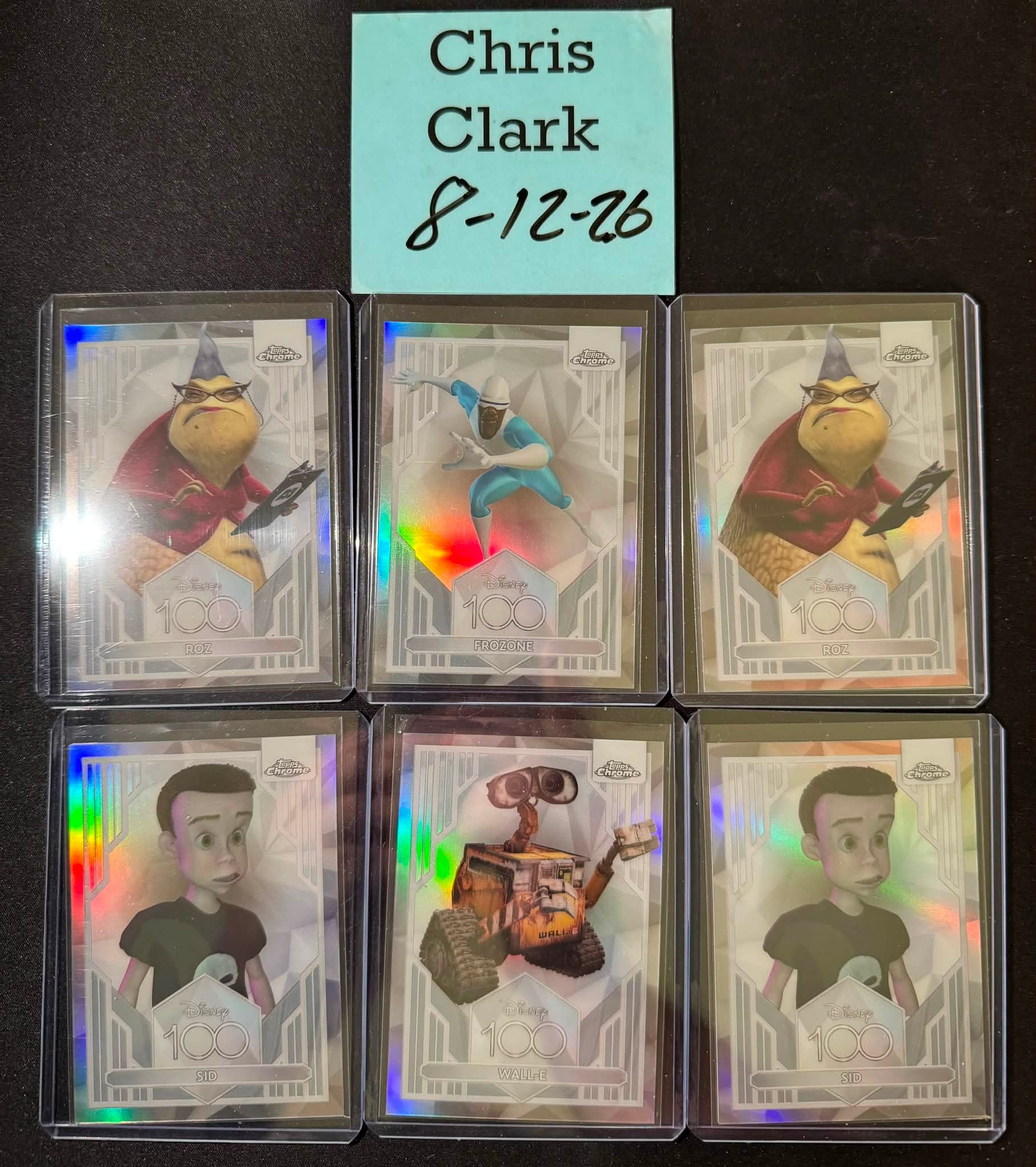2024 Topps Chrome Disney Anxiety Green Refractor PSA 9 for sale