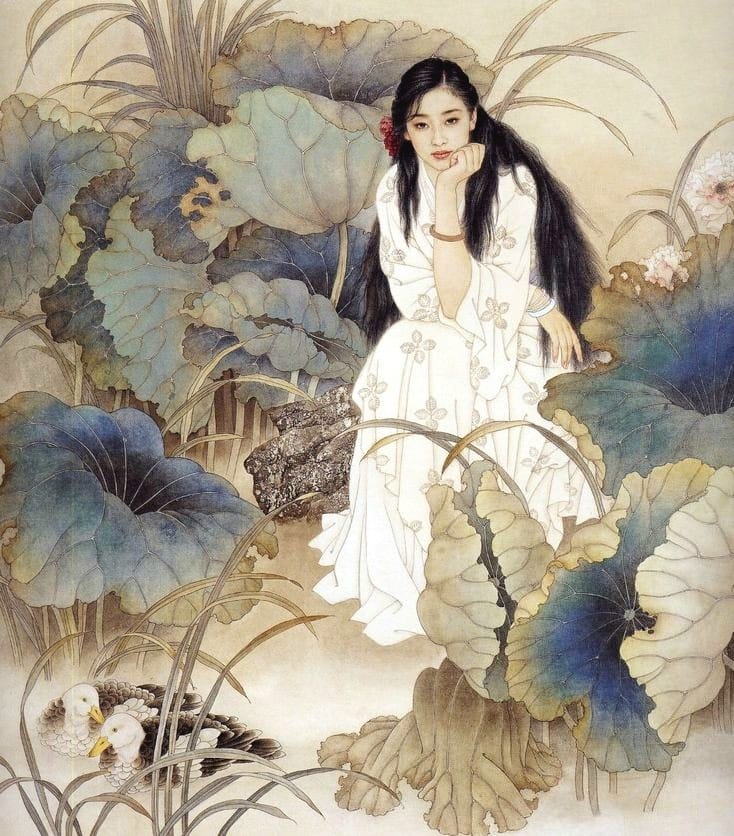 Share three Chinese paintings 翡車看材 だ 春 な 後 ل 學 ام 蛋 اه
