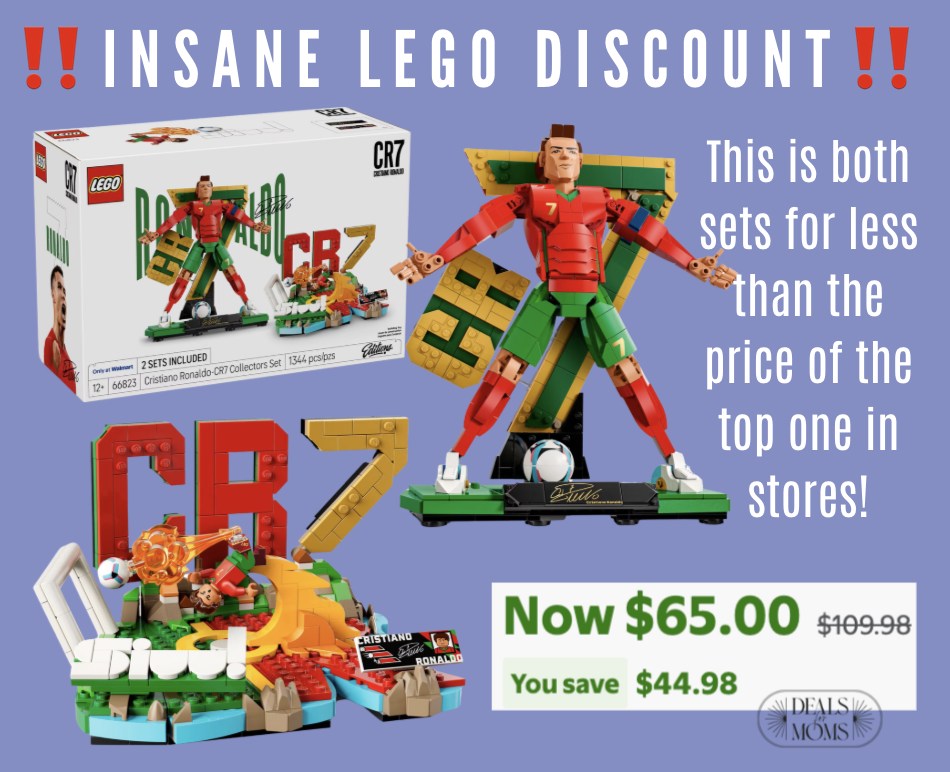 Save up to 40% on select Lego sets!! How cool is this soccer one
