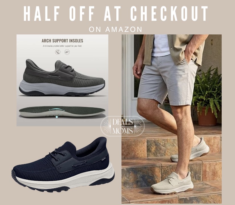 ad] These men's sneakers by Coostar have arch support, and they're