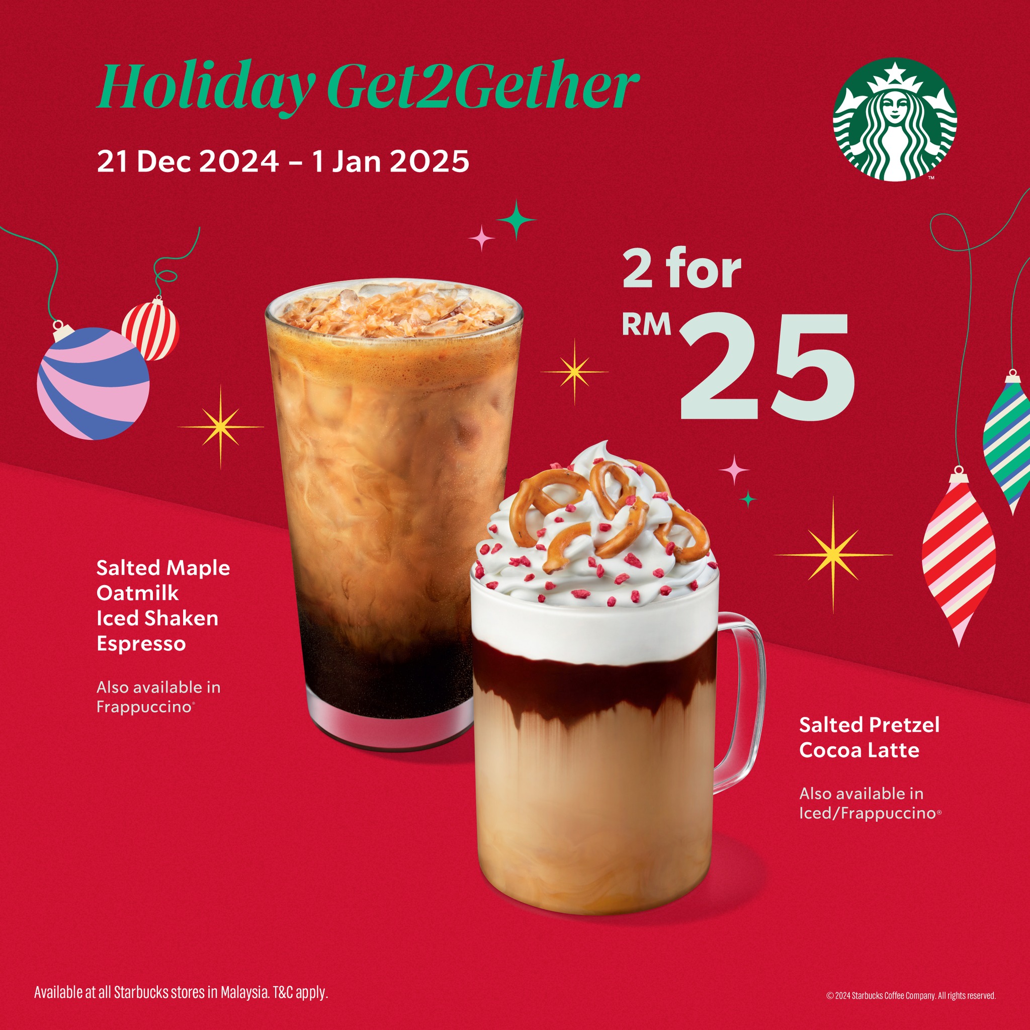 Meet the new Starbucks Frappuccino® Siplings (Holiday Edition