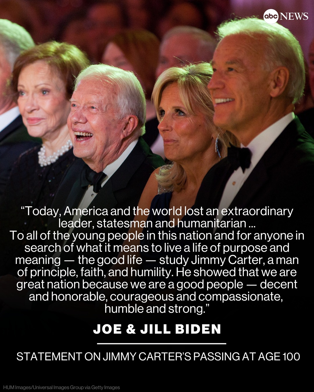 ABC7 - Jimmy Carter, the former U.S. president known as a champion of ...