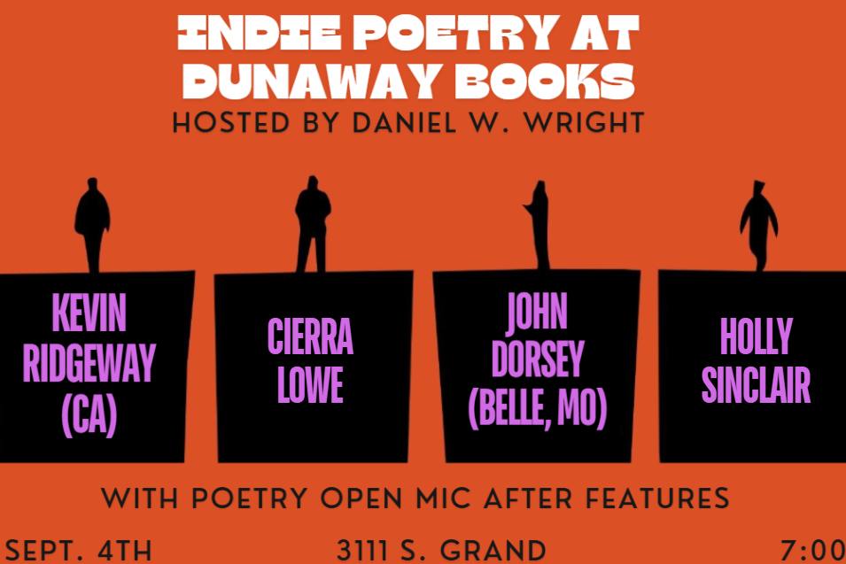 Indie Poetry at Dunaway Books