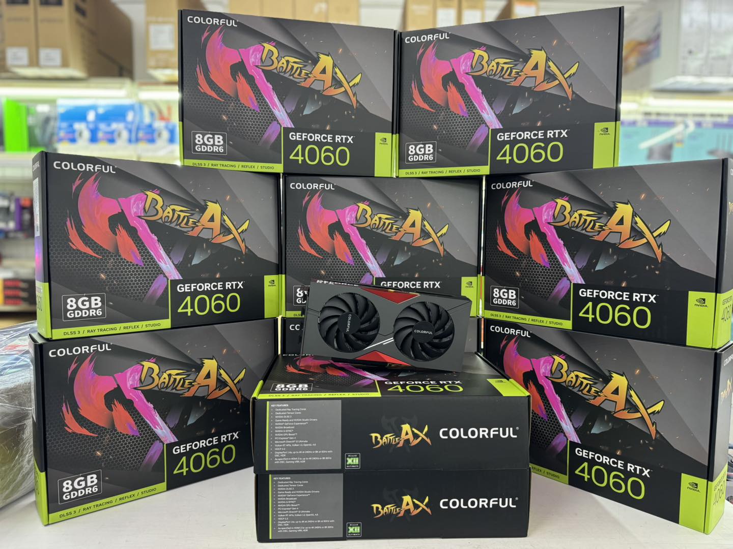 Colorful GeForce RTX 4060 NB Duo 8GB-V Graphics Card. #colorful 
