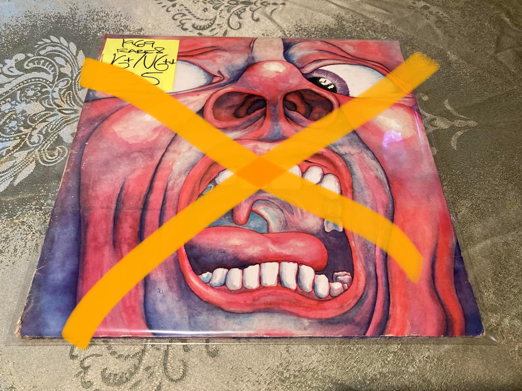 King Crimson In The Court of the Crimson King first US pressing