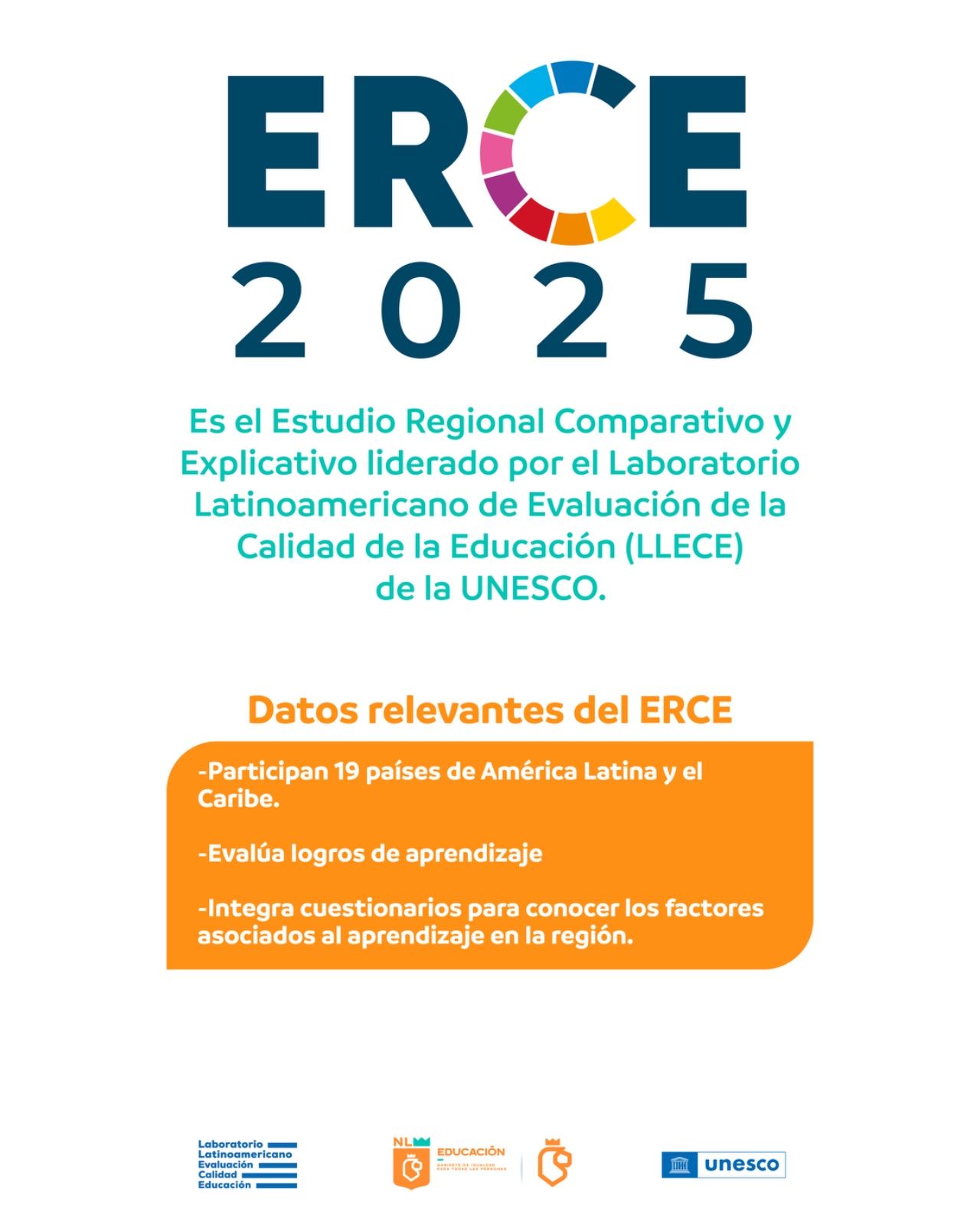 Secretaría - ️🏻 ¡Estamos por empezar ERCE 2025! 📊 Gracias a la ...