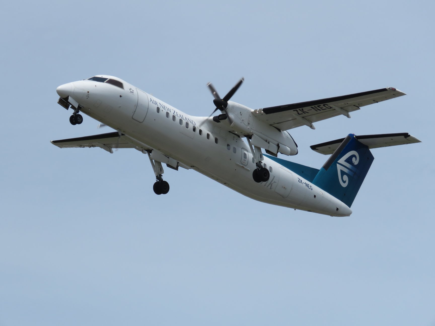Air New Zealand Bombardier Q300 (Dash 8-300) aircraft at