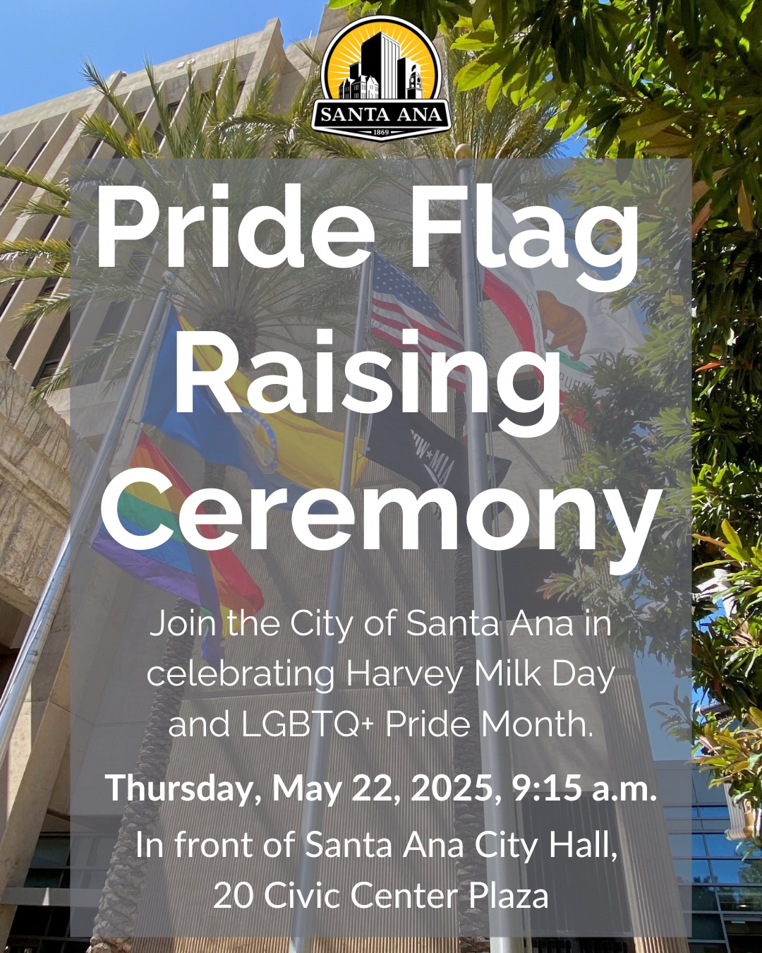 Pride Flag Raising Ceremony