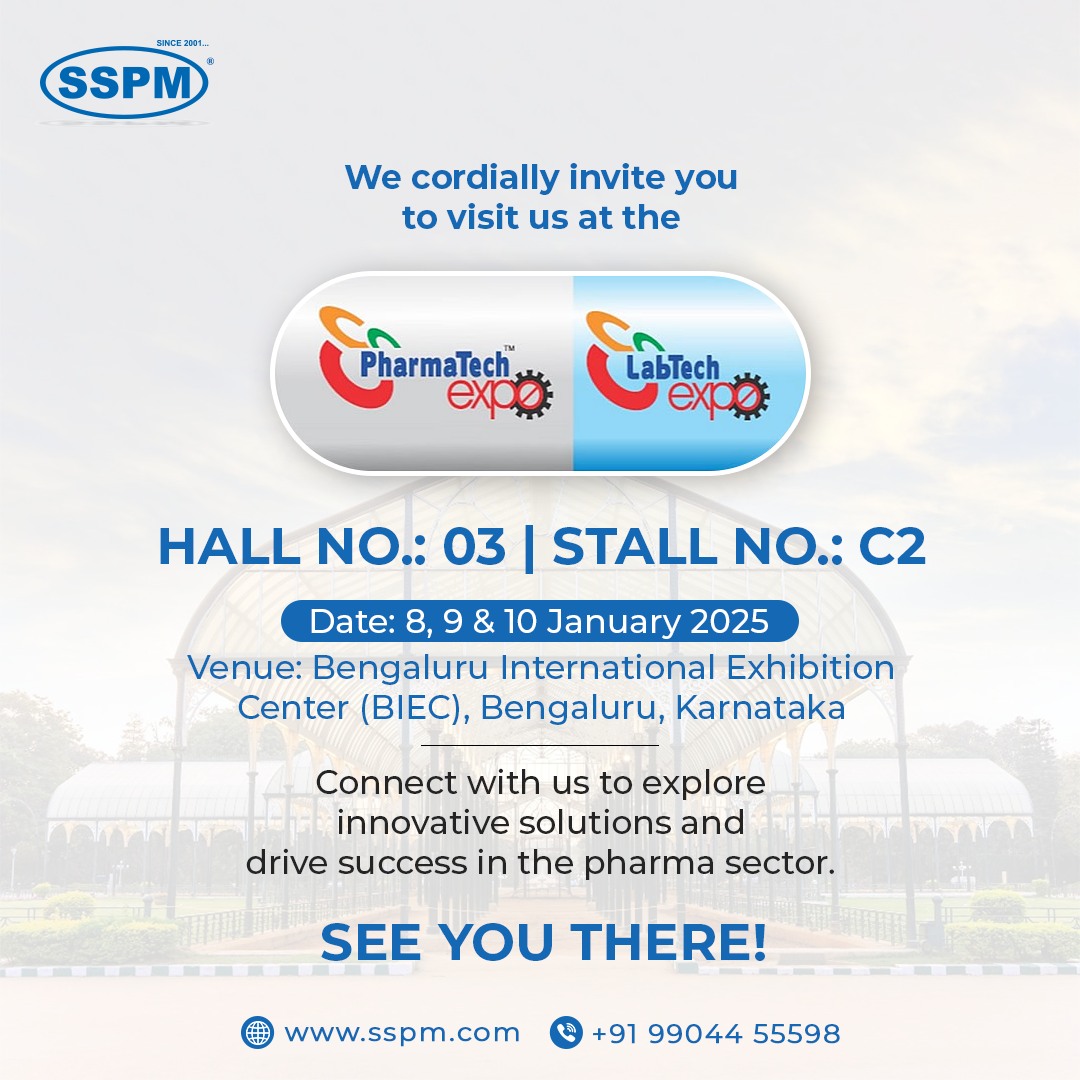 SSPM - Be a part of the PharmaTech Expo & LabTech Expo 2025 and ...