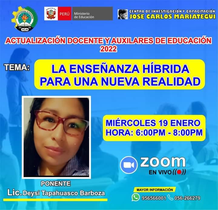 Docentes de Educación Inicial - Pre Escolar | ACTUALIZACIÓN DOCENTE Y ...
