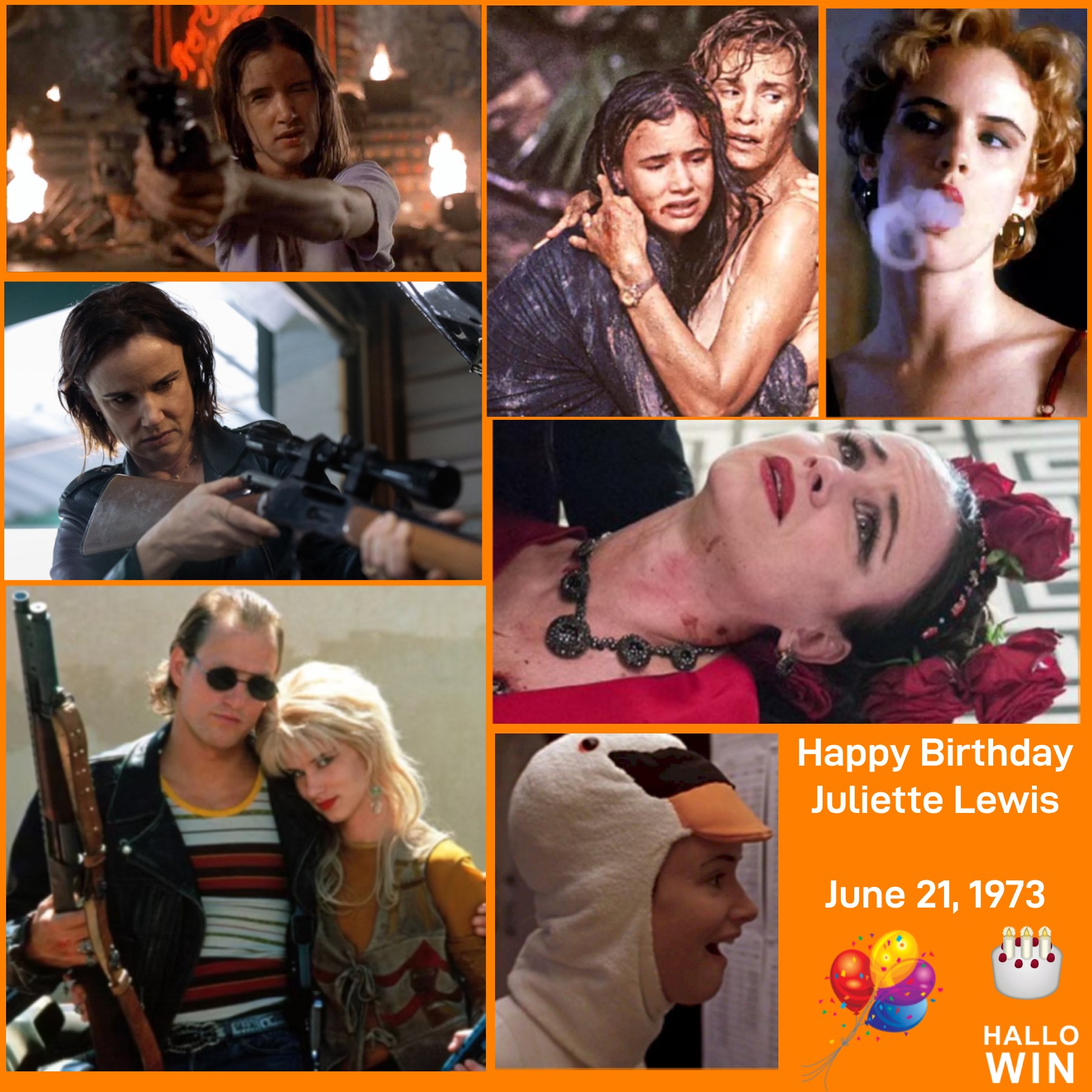 Happy Birthday to Juliette Lewis born June 21, 1973