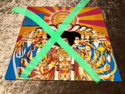 The limited edition UHQR 200-gram clarity vinyl pressings of AXIS