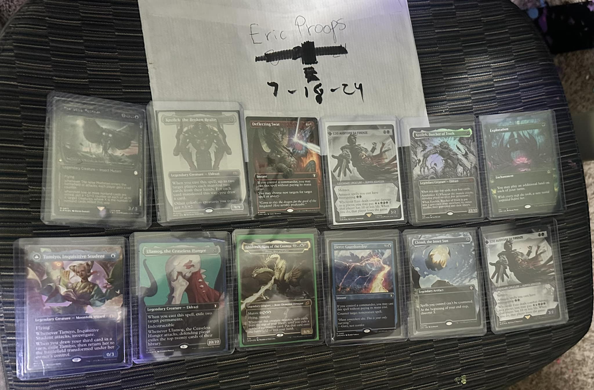 What is the value of Japanese borderless Surge foils for Magic