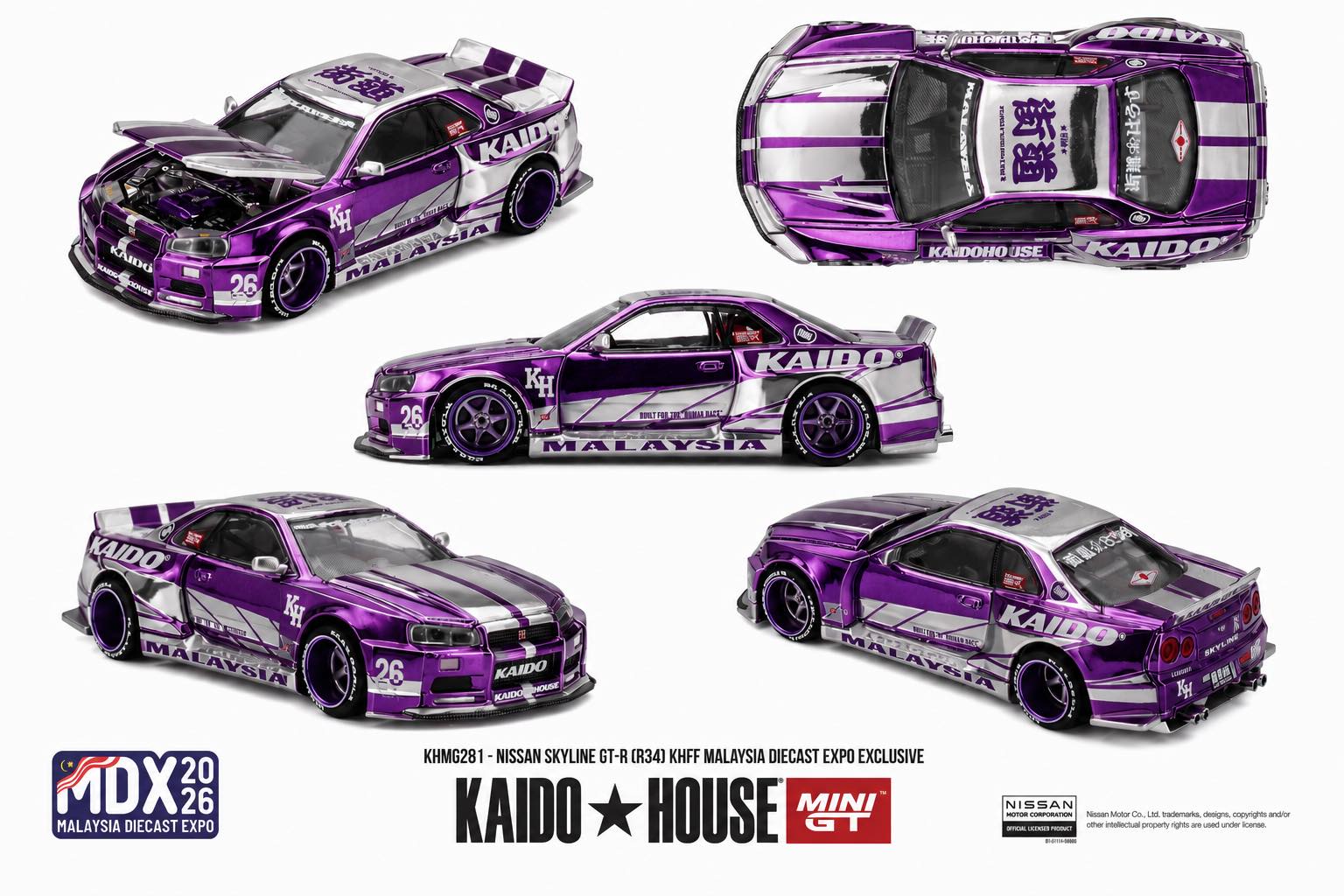 ??? KAIDO HOUSE KHMG281 — NISSAN SKYLINE GT-R (R34) KHFF 