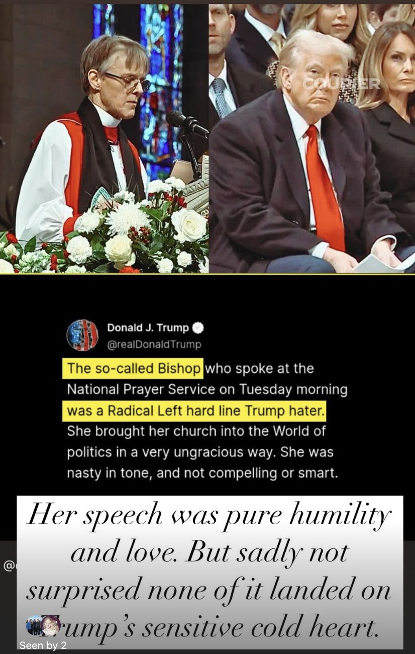 Elephant - "She brought her church into the World of politics ." You ...