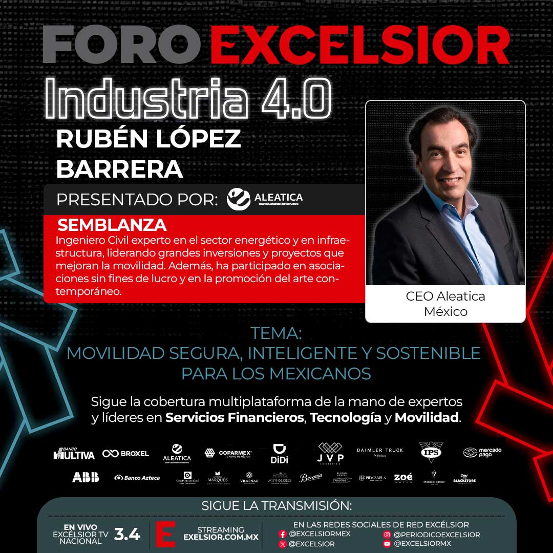 Aleatica - Esta tarde, nuestro CEO, Rubén López Barrera,... | Facebook