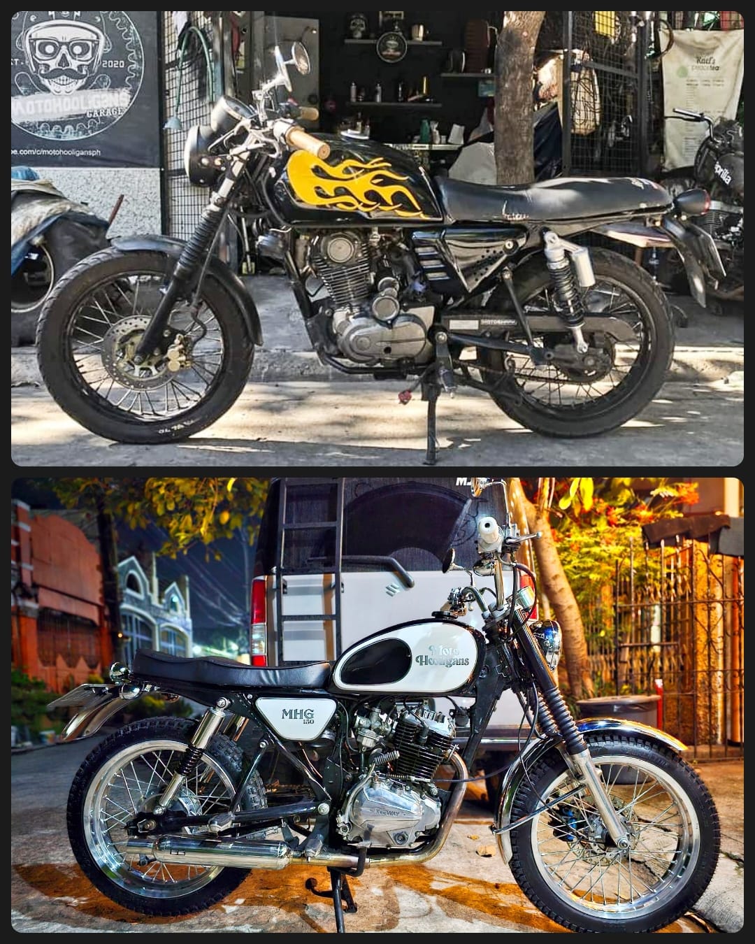 Done with our Keeway Cafe Racer 152... - Motohooligans Garage | Facebook