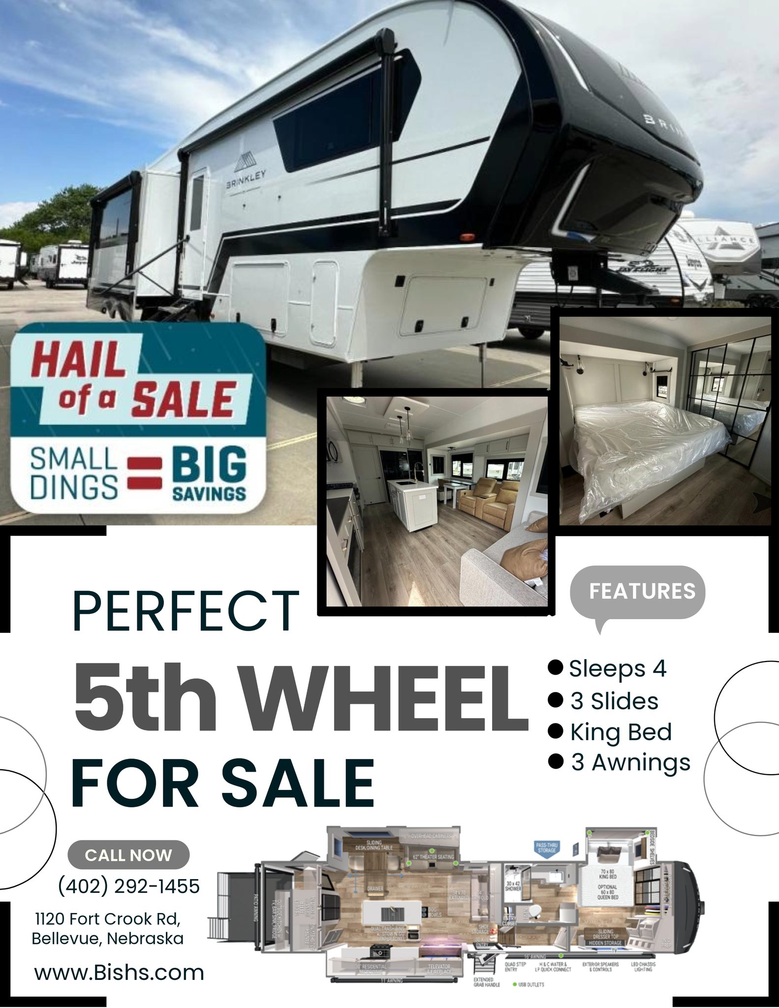 🚨 ** Hail of a Sale Alert! ** 🚨... - Bish's RV - Omaha, NE