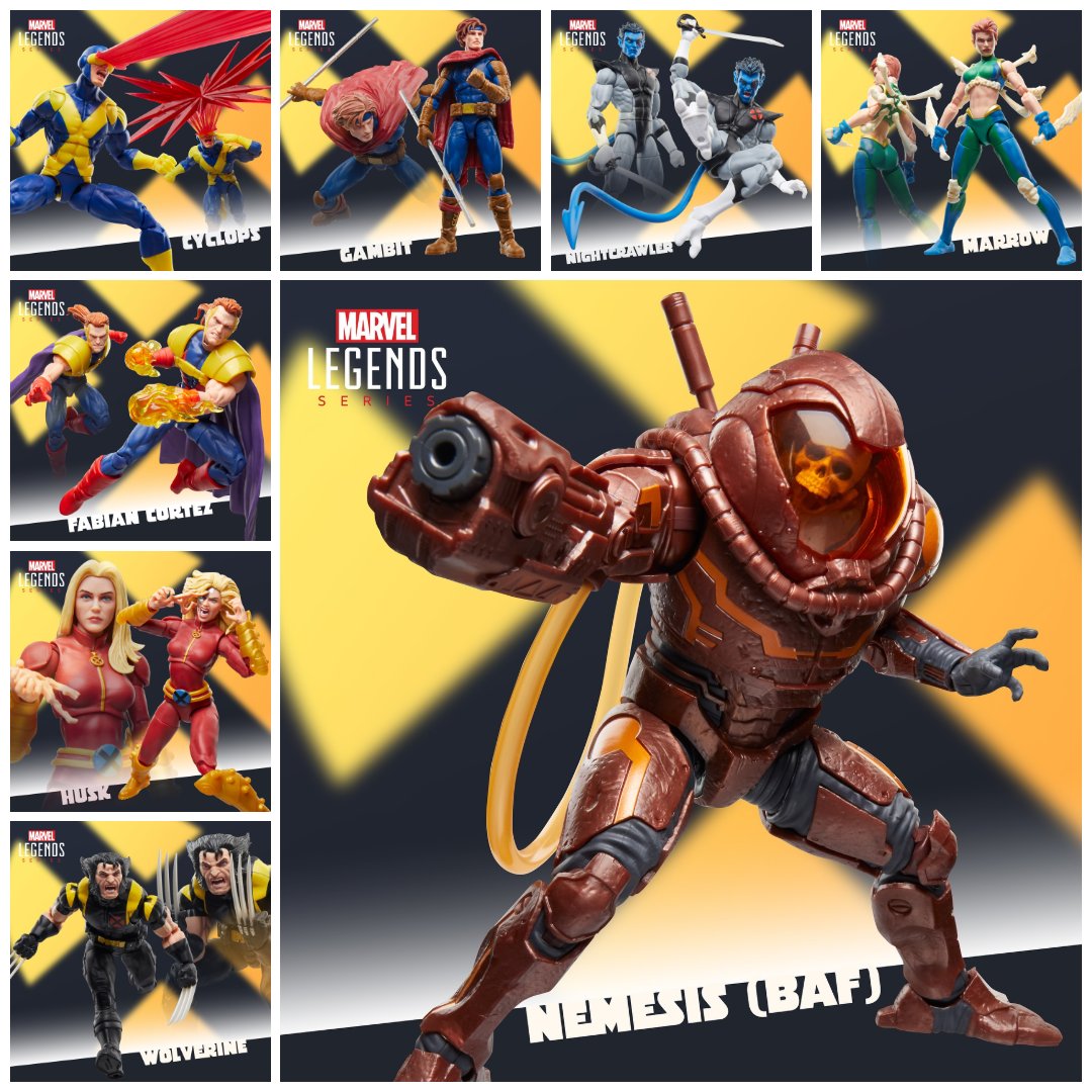 New Marvel Legends Nemesis Build-a-Figure Wave! #toywiz #marvel