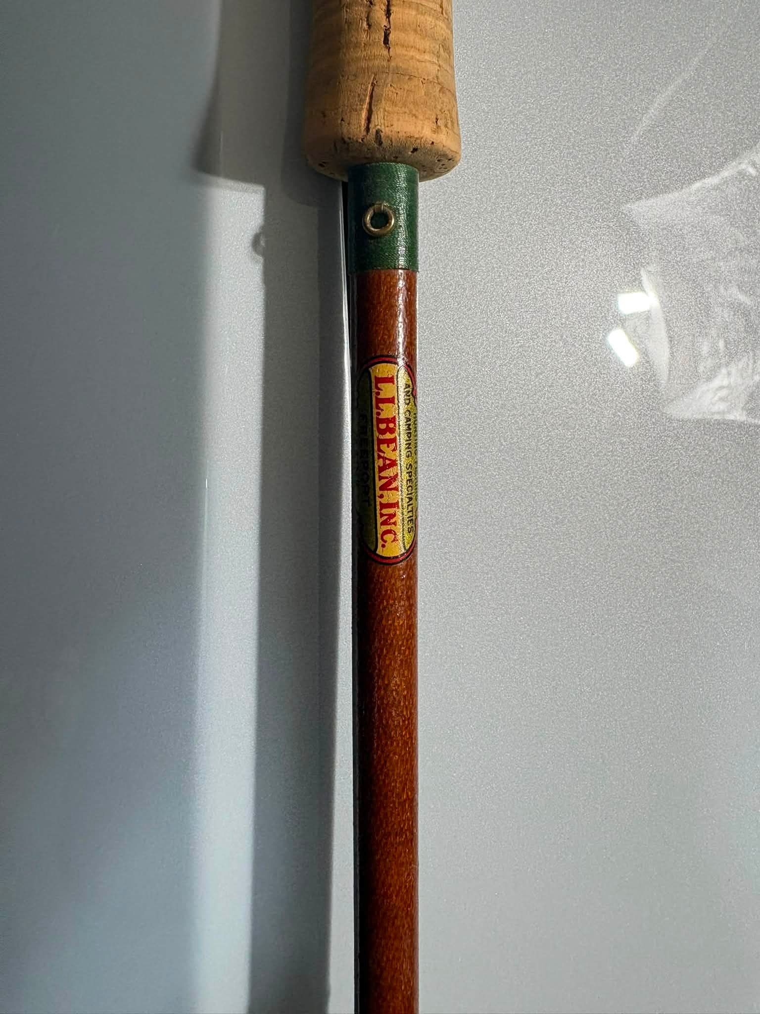 beans antique fly fishing rod L.L. Bean Catalog 1959 Found this old 9' Beans