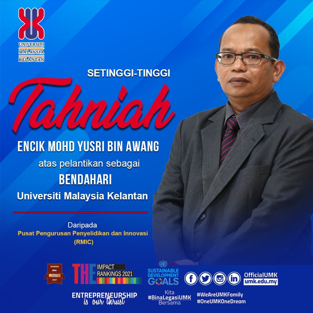 Research Management & Innovation Center of UMK - Setinggi-tinggi ...