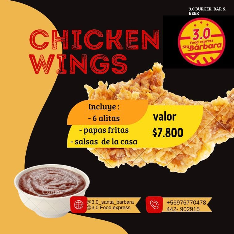 📣📣 LES PRESENTAMOS CHICKEN WINGS BOX 📣... - 3.0 food express