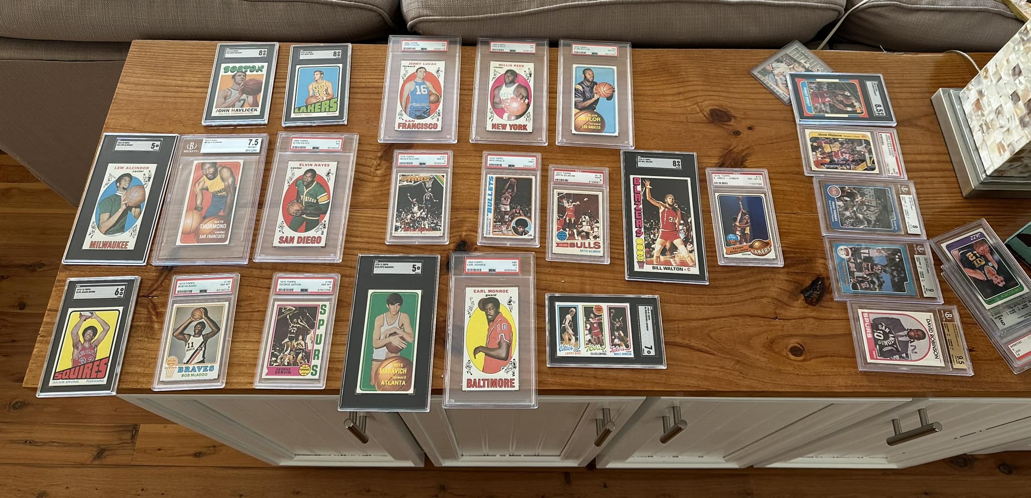 24 Card Display Shelf Graded Cards Card Shelf Sports