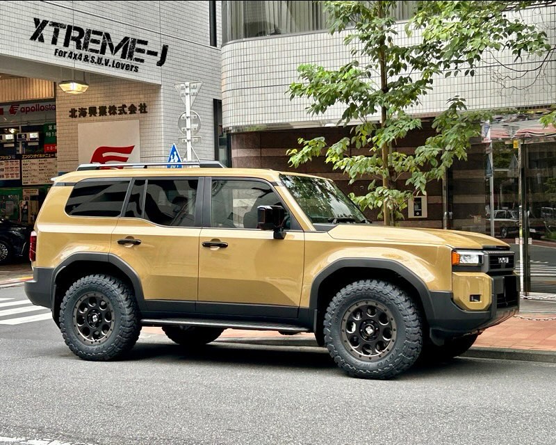 遂にMLJにもランクル250来ました🎊 取り急ぎXJ03 18インチ & オープン