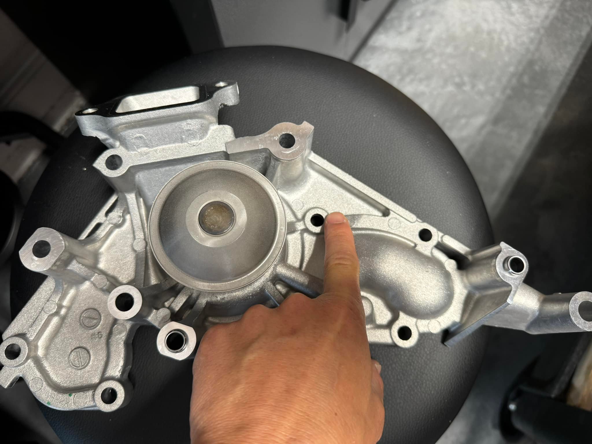 Current V8 OEM water pump not made by Aisin