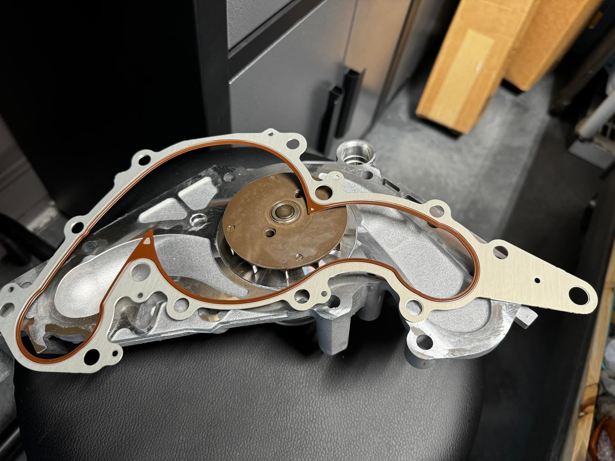 Current V8 OEM water pump not made by Aisin