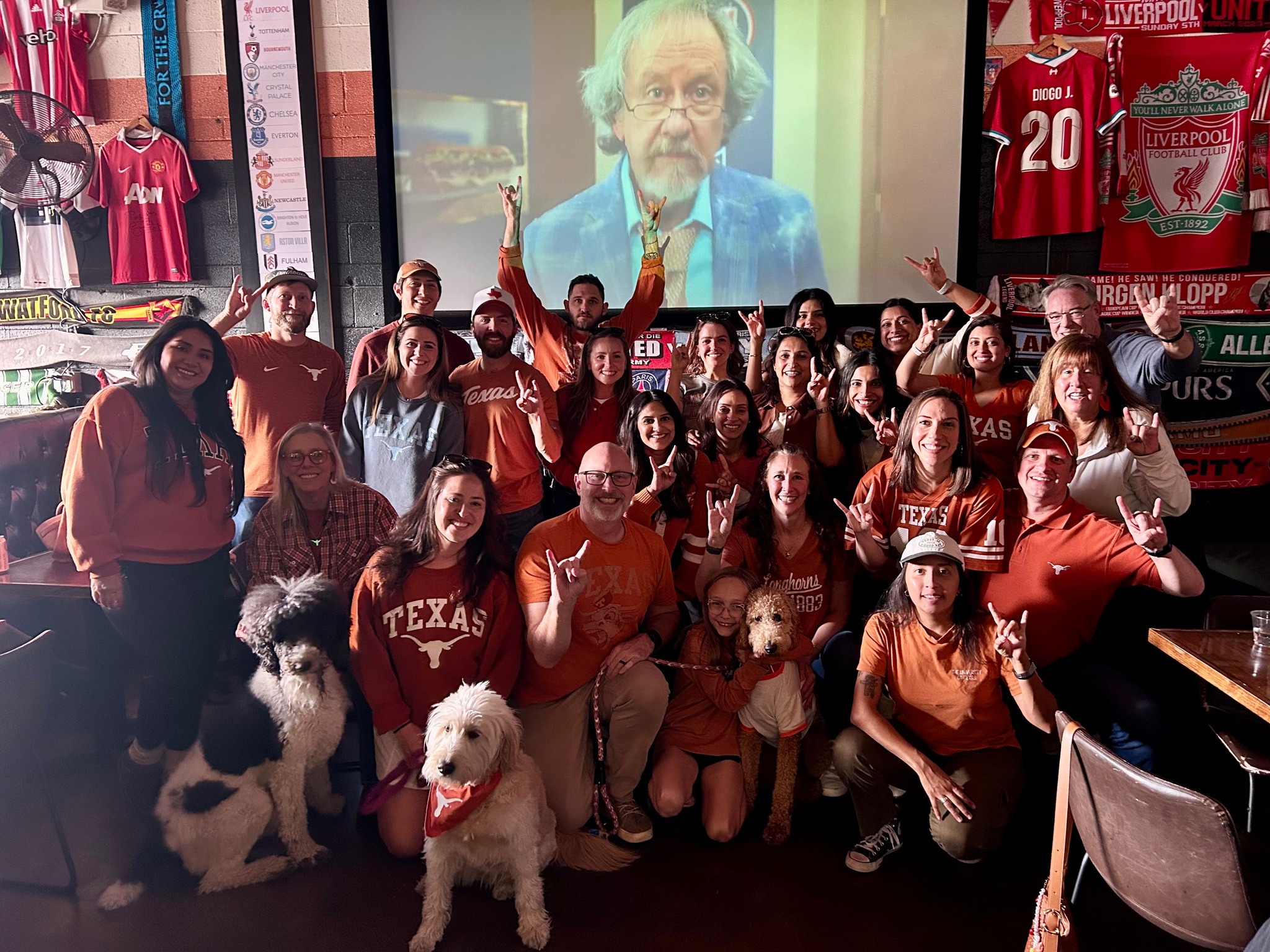 Texas Longhorns (and fans!) in WNC | Fabulous game watch crew out ...
