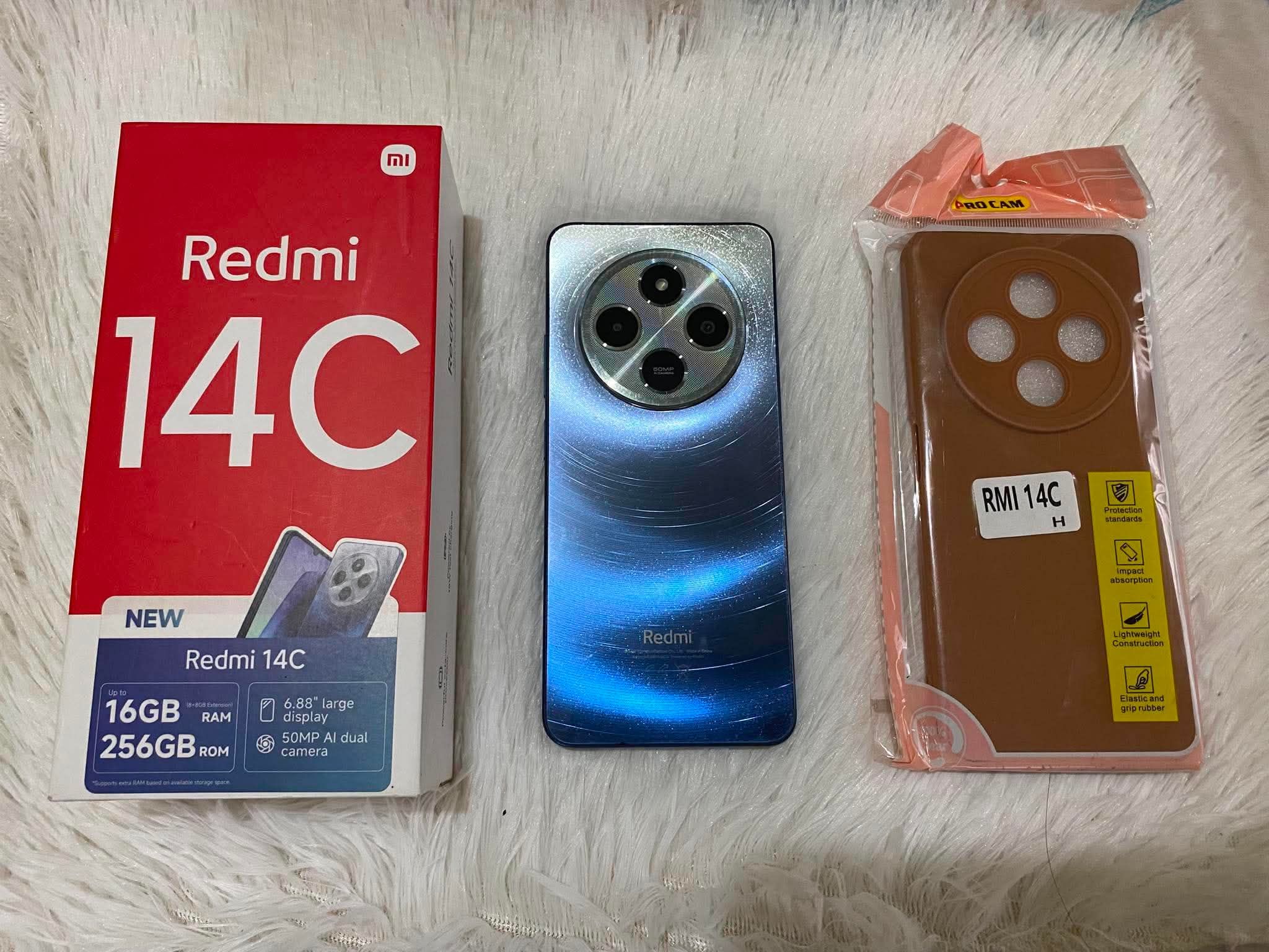 FOR SALE‼️ •REDMI 14c • 8gb ram • 256gb storage • Side-mounted 
