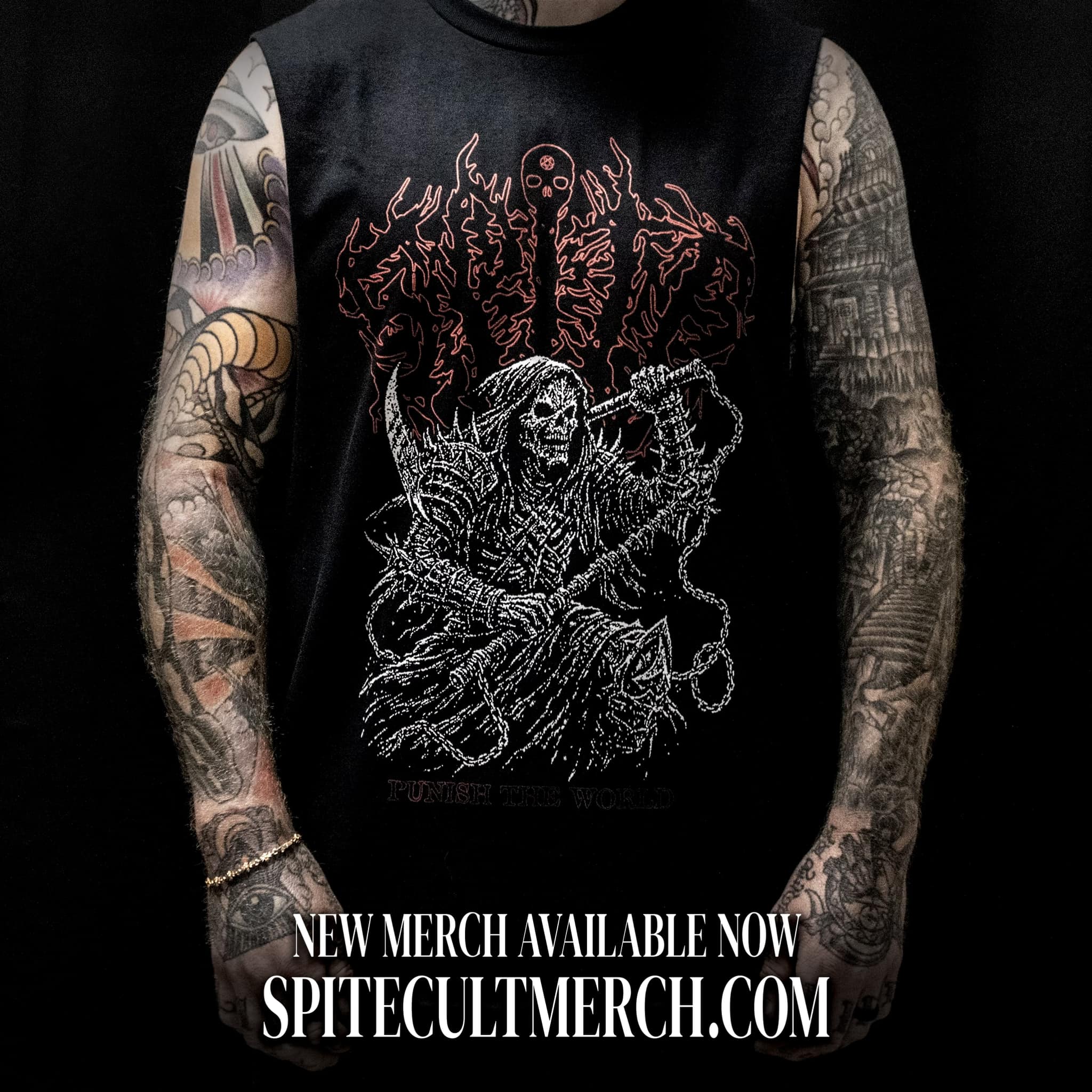 PUNISH THE WORLD - available now on our webstore