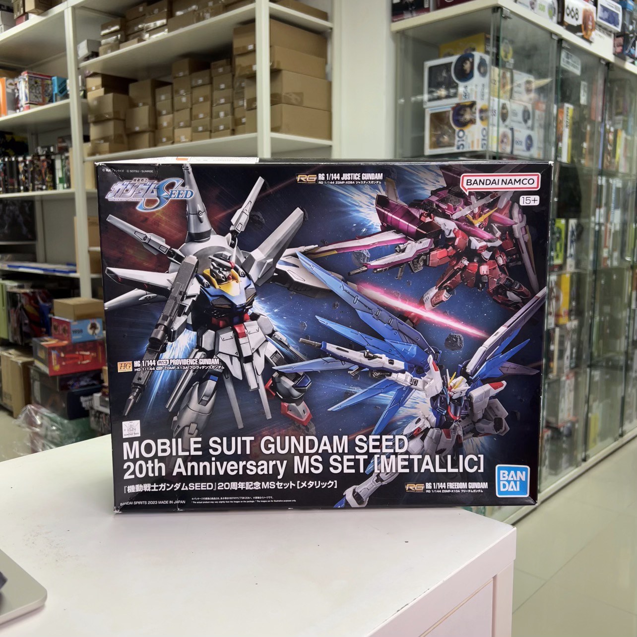 Mobile Suit Gundam Seed 20th Anniversary MS Set (Metallic) 全新 $560