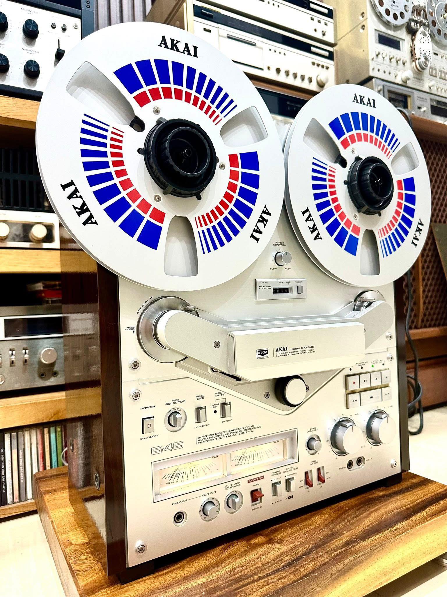 GX-646　オープンリール　取扱説明書付き AKAI