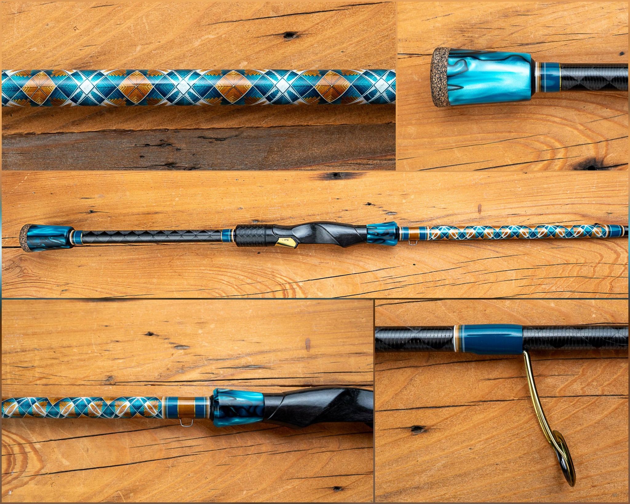 7000 fishing reel Topline 2000–7000 Size Saltwater Spinning 5.1:1/5.2:1 – Topline Tackle Custom Fishing Rods | Length_specs012:6'6