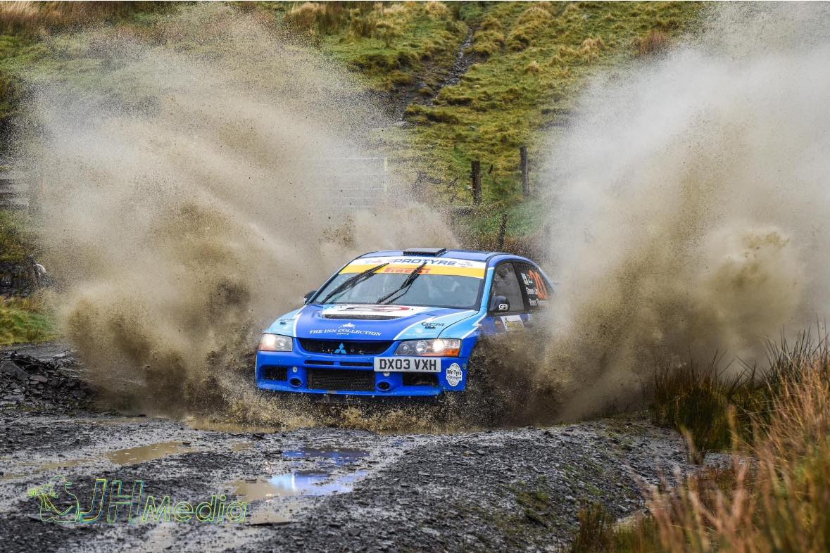 Blue Evo Rally