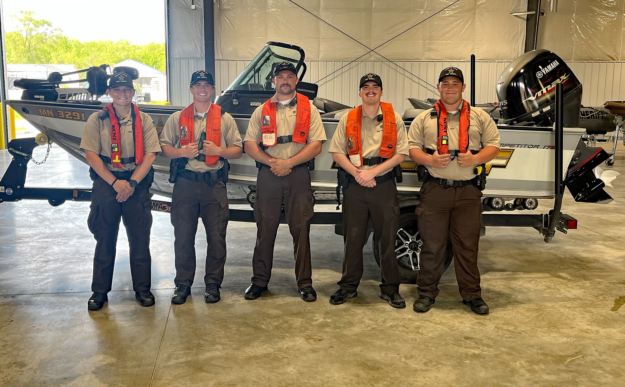 Rice - Our 2025 Water Patrol deputies, from left, Cloie Arndt, Isaac ...