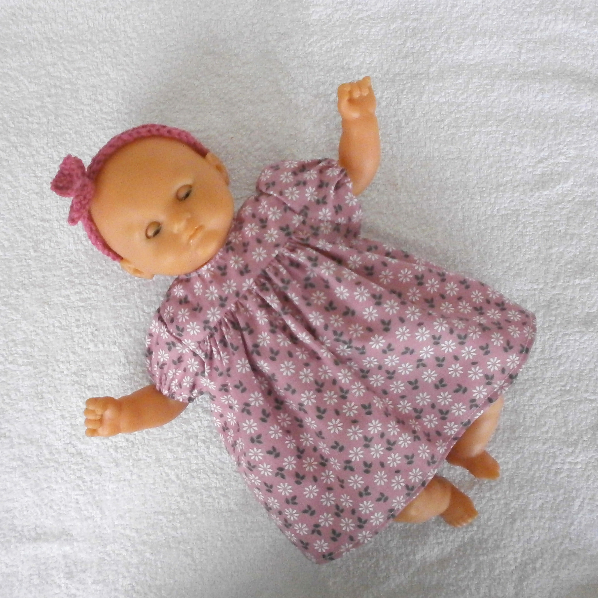 Robe Rose Manches Longues Pour Poupon De 42 Cm – Corolle, Fermeture Auto-agrippante, Dès 2 Ans