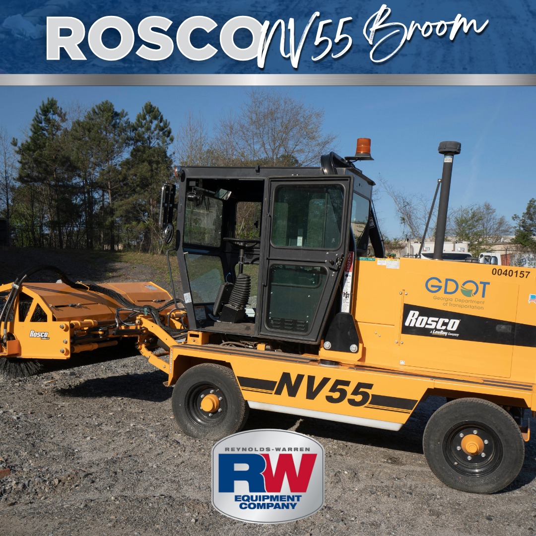 Rosco's NV55 broom... - Reynolds-Warren Equipment Company